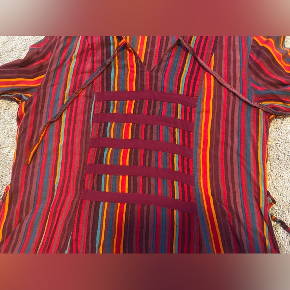 Los Banditos- Red Stripe Tie-Accent Chati
Tunic - Picture 9 of 11